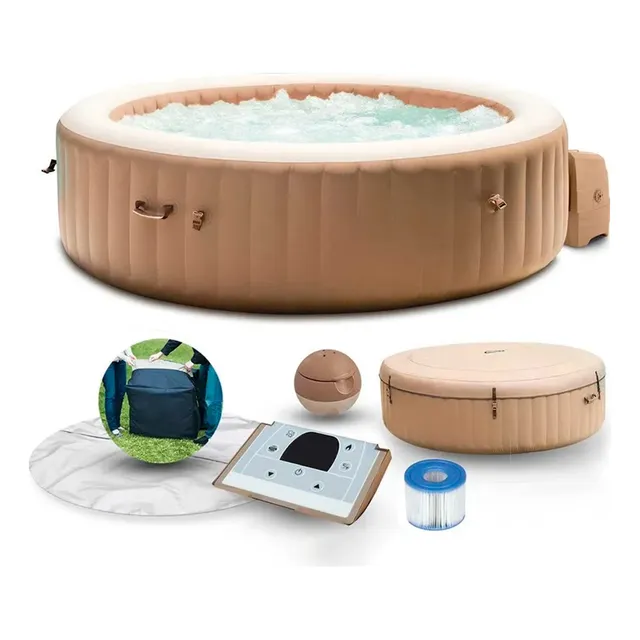 Banheira Hidro Spa Inflável 795l C/bomba E Filtro Intex 127v