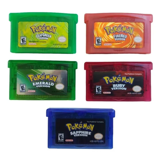 Jogos Pokémon Gba Coletânea - Novos