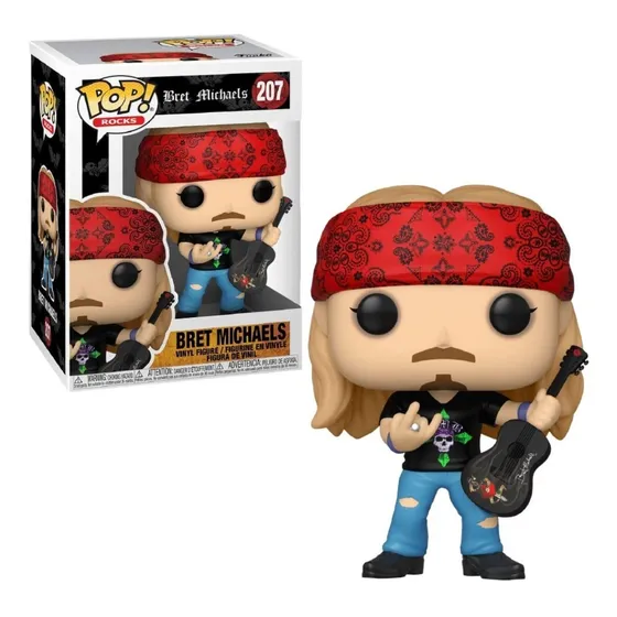 Funko Pop Bret Michaels (207)