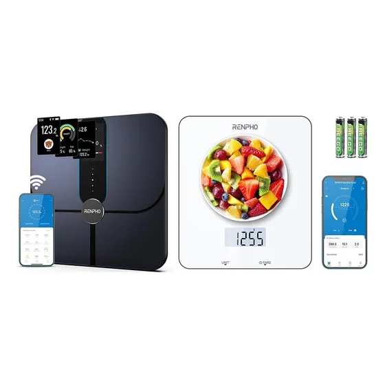 Báscula Para Alimentos Y Báscula Inteligente Renpho, Báscula