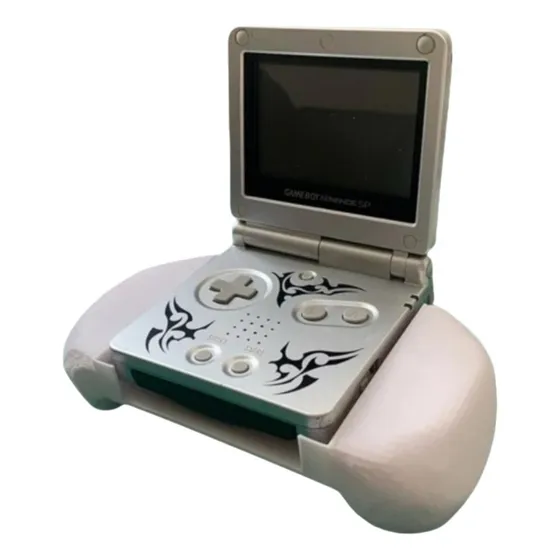 Grip De Mão Apoio Para Gameboy Advance Sp Gba Sp