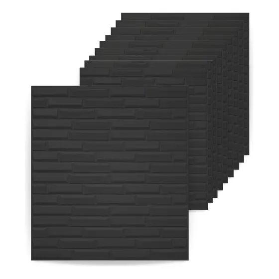 10 Placa Revestimiento Pared Autoadhesiva 3d 5,6m2 Holzboden