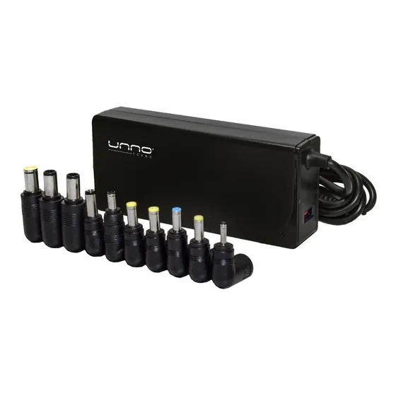 Cargador Adaptador Universal Notebook 90w Unno Tekno Pw5291b