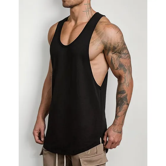 Camiseta Sin Mangas Para Hombre Deportiva Np Gym Talla Grand