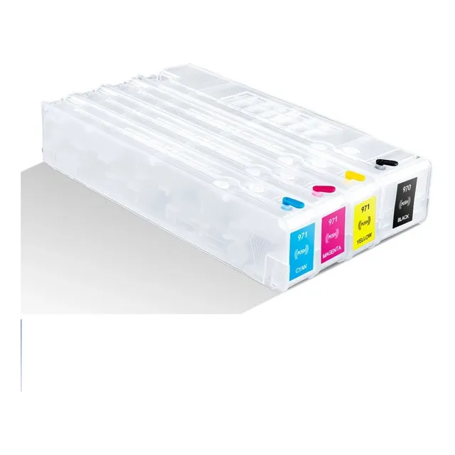Kit Cartuchos Rellenables Compatible Hp 970 974 973 972 S/t