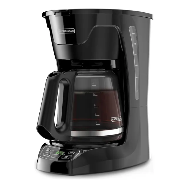 Cafetera Black+decker Automática Filtro Permanente 12 Tazas