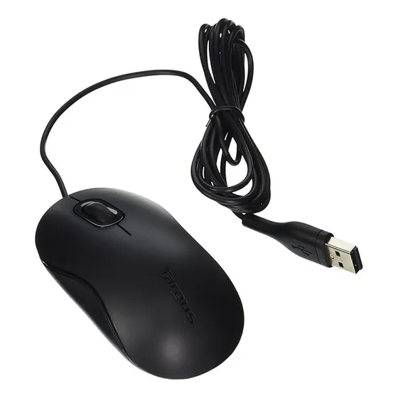 Targus Mouse Optico Alambrico 3 Botones Amu80us 