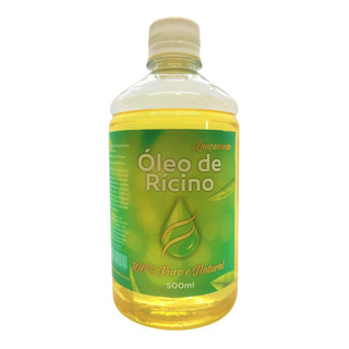 Óleo De Rícino Crescimento Cabelo 100% Puro 500ml Óleo De Rícino Crescimento Cabelo 100% Puro 500ml