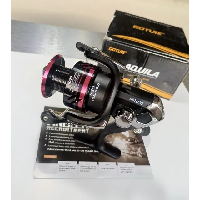 Carrete Reel De Pesca Agua Salada 4000 Nuevo 