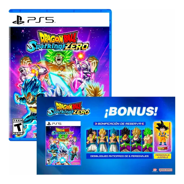 Dragon Ball Sparking Zero + Bonus Reserva Playstation 5