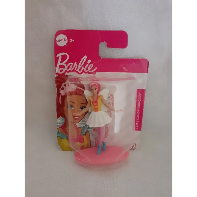 Mini Figura Barbie Hada Candy/ Muñeca/ Maqueta/cotillon