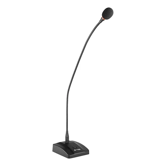 Microfone Kadosh Gooseneck K-353 De Mesa Haste 60cm Nfe
