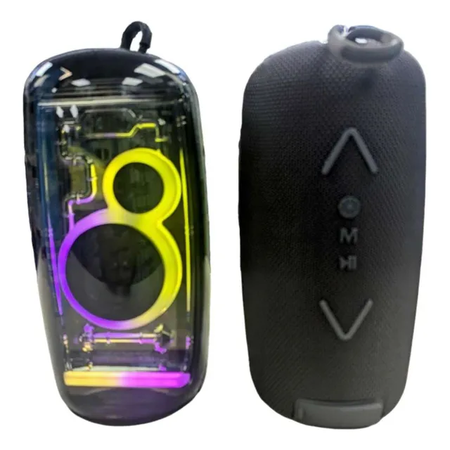 Bocina Bluetooth Moreka Rgb 16w 2000mah Resistente Al Agua