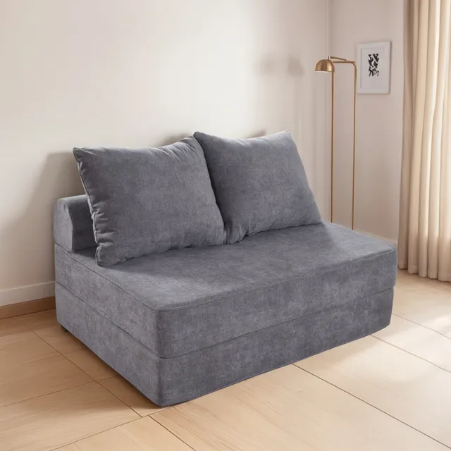 Sofa Cama Plegable 1.35 X 1.90 Flex Doble Naap Concept Oxford Liso