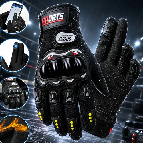 オートバイ　ウィンターグローブ MOTO-VlPER Winter Motorcycle Handlebar Gloves Cold Weather Windshield M
