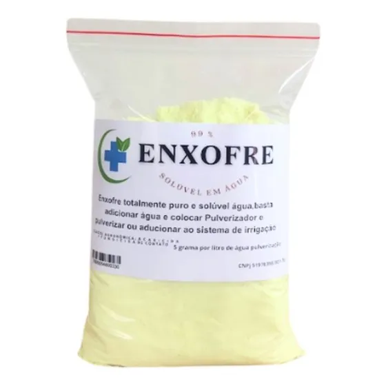 Enxofre Soluvel P/ Acaros Fungos Similar Ao Kumulus 1kg Puro