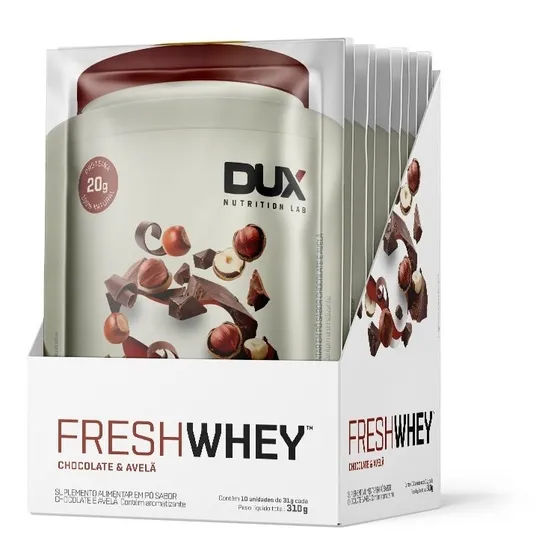 Fresh Whey Whey 3w Dux Nutrition (10 Saches 31g) - Original