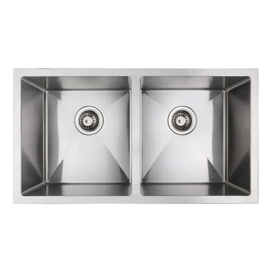 Fregadero Bm Neptuno Square Doble Tina Lavaplatos 
