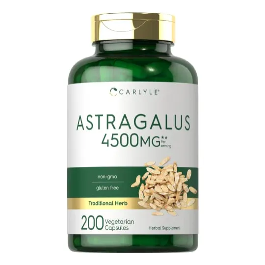 Suplemento Carlyle En Cápsulas De Raíz De Astrágalo, 4500 Mg