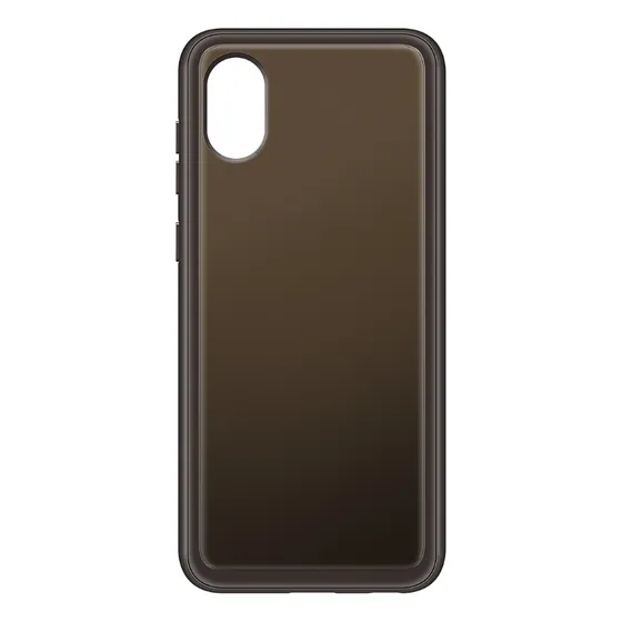 Protector Soft Clear Negro Samsung  Galaxy A03 Core Negro