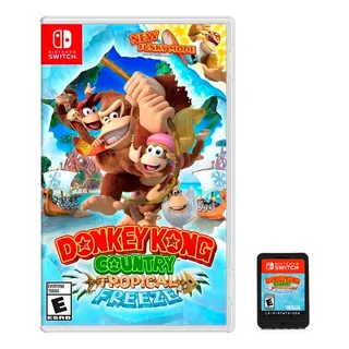 Jogo Donkey Kong Country Tropical Freeze Nintendo Switch - FĂsico Jogo Donkey Kong Country Tropical Freeze Nintendo Switch - FĂsico