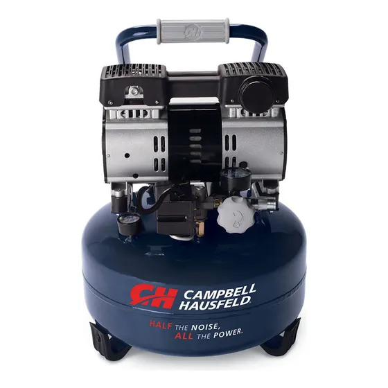 Hausfeld Compresor Aire Silencioso Portatil 8 Galon