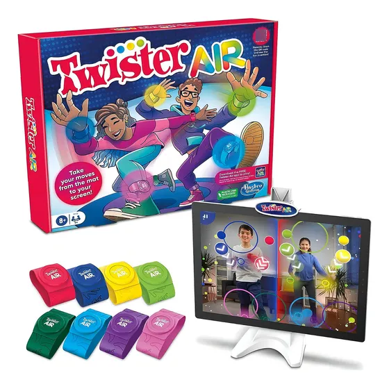 Juego Hasbro Gaming Twister Air | Juego De Aplicación Ar Con