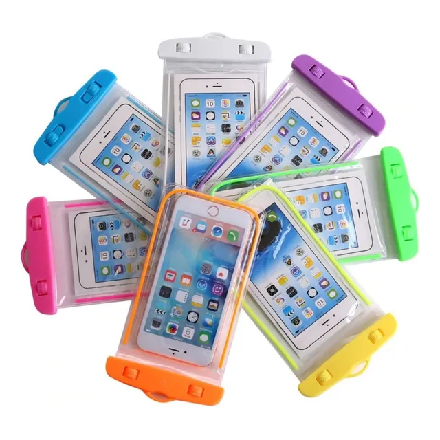 Kit De 4 Fundas Impermeables For Celular Con Protección Contra Lluvia Y Piscina