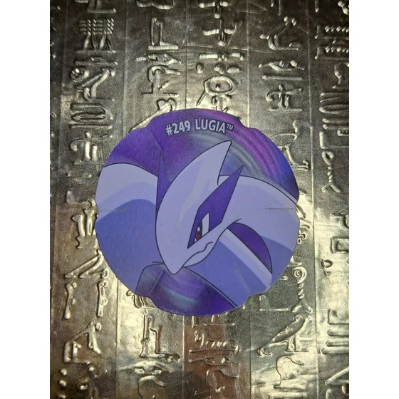 Pokemon Salta Tazos Lugia #249 Colección Nintendo 2001