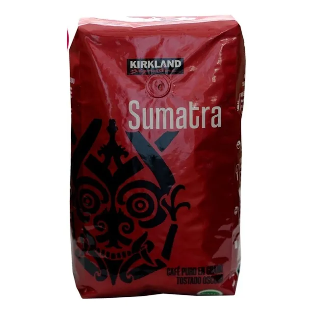 Café De Grano Entero Sumatra, Kirkland, Indonesia, 1 Kg Full