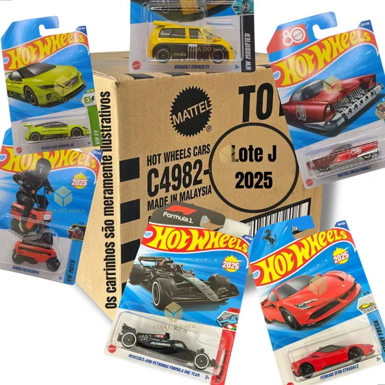Hot Wheels Caixa Carrinhos Mattel Lacrado Lotes 2024 2025