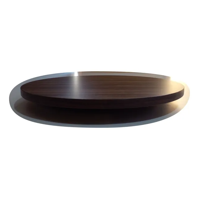 Lazy Susan Base Giratoria De Madera 40 Cm Redonda