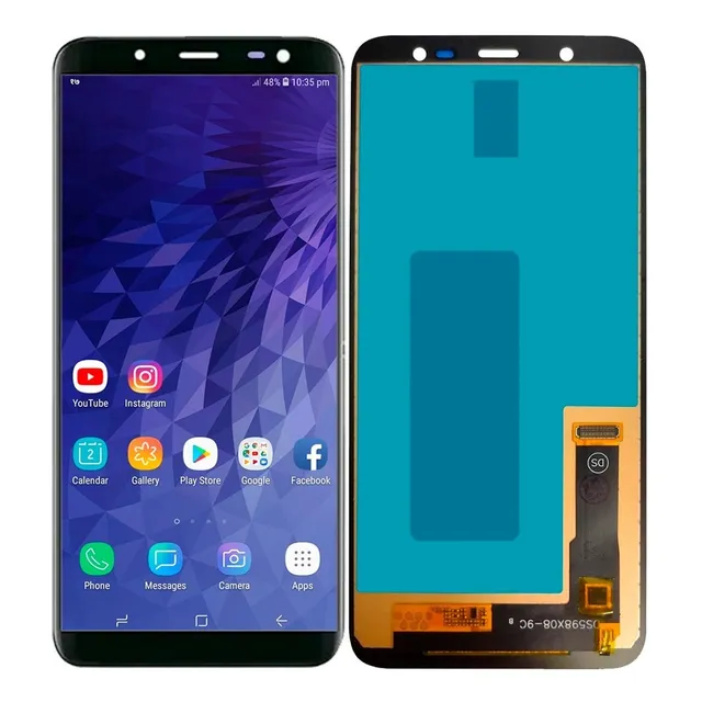 Tela Display Lcd Compatível J8 J8 Plus J810 J810m + Pelicula