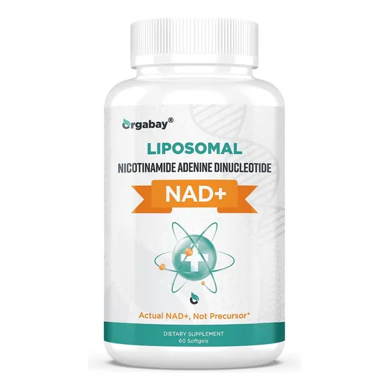 Orgabay Liposomal Nad+ De 500 Mg, Alta Absorción 60 Softgels Sin Sabor