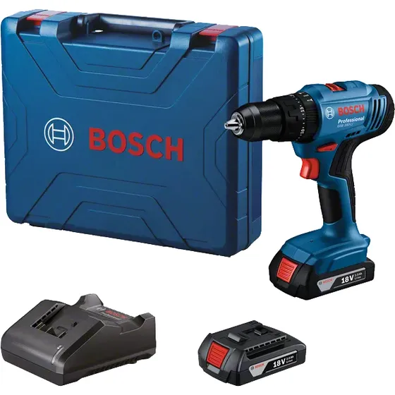 Parafusadeira Bosch Gsb183-li + 2 Bat + Carregador + Maleta
