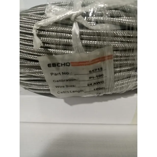Cable Para Termocupla Pt100 Malla Metálica