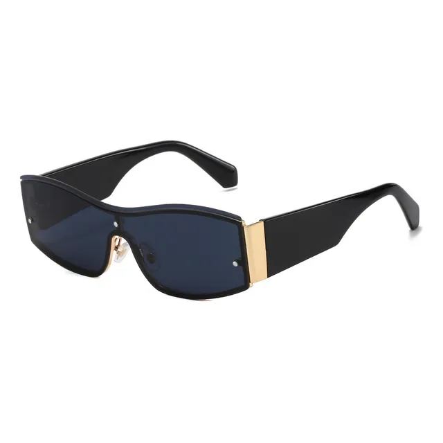 1pcs Elegantes Gafas De Sol De Una Pieza Hip Hop Premium
