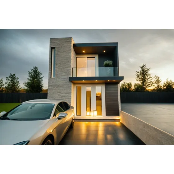 Planos Proyecto Arquitectonico  3 Habitaciones Terreno 5x20m
