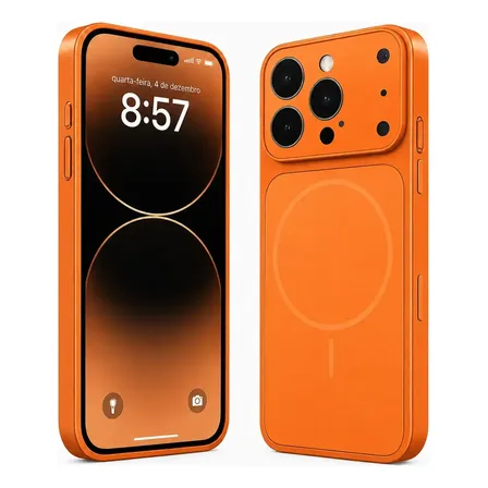 Capa Capinha De Vidro Para iPhone 17 Pro Max Proteção Câmera