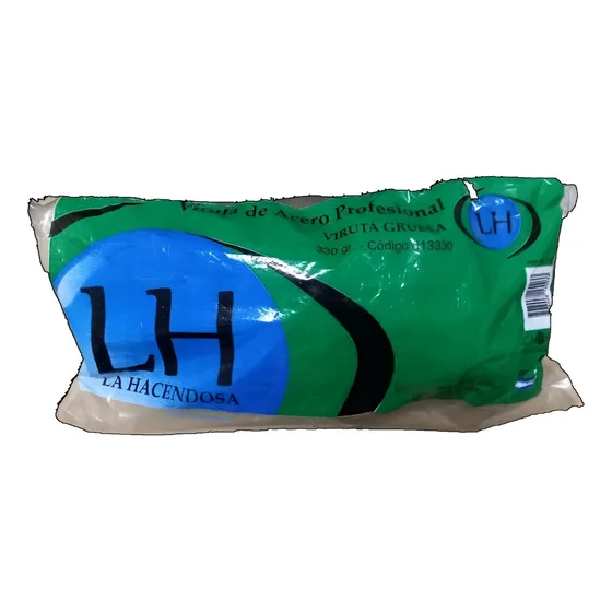Viruta Gruesa De Acero Profesional 330 Gr La Hacendosa