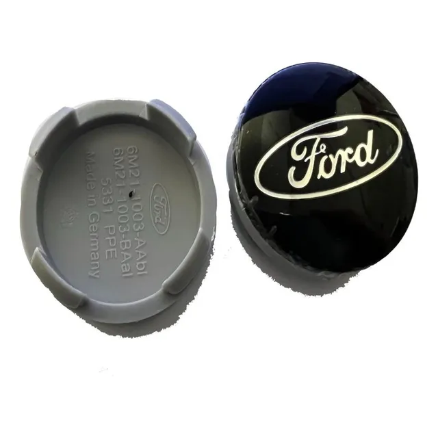Tapa Emblema Compatible Con Aro Ford 54mm (juego 4 Unids)