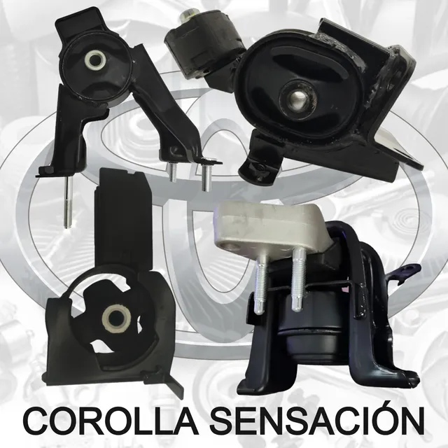 Set Bases De Motor Toyota Corolla New Sensacion 2003 2008