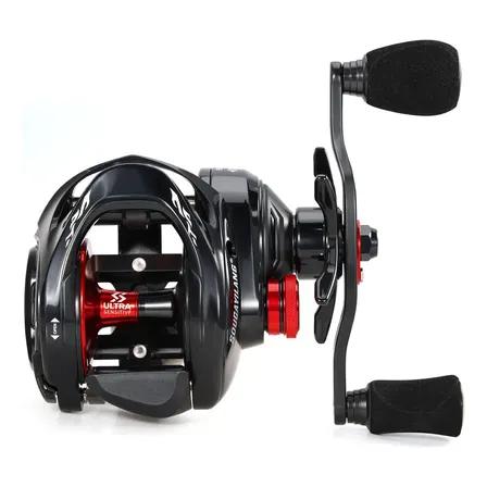 Carretilha Sougayilang Lxc300 255g Em Carbono 16kg Para Grandes Espécies Cor Vermelho Lado Da Manivela Direito Modelo 1