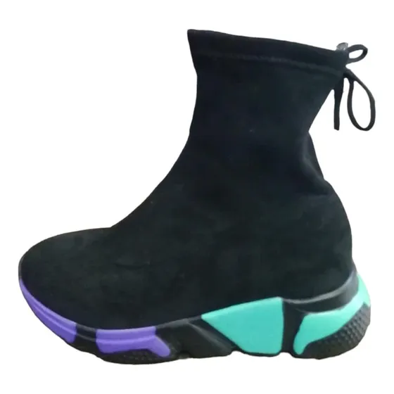 Zapatillas Con Caña Pala Mujer 