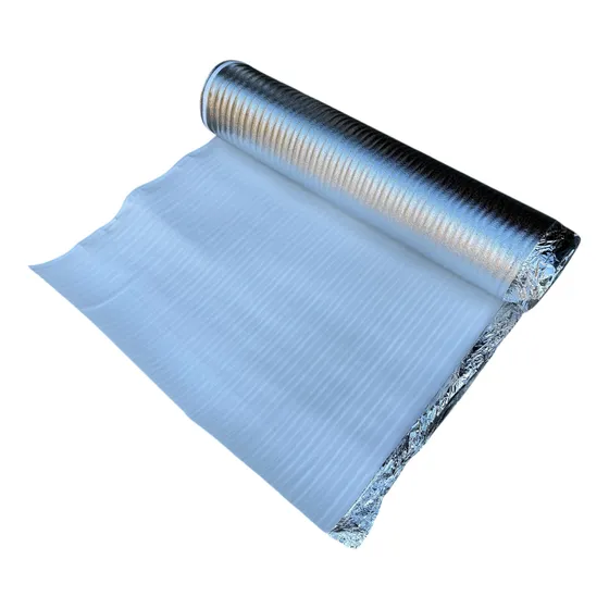 Manta Bajo Piso Flotante Espuma Aluminizada 2mm Anti Humedad
