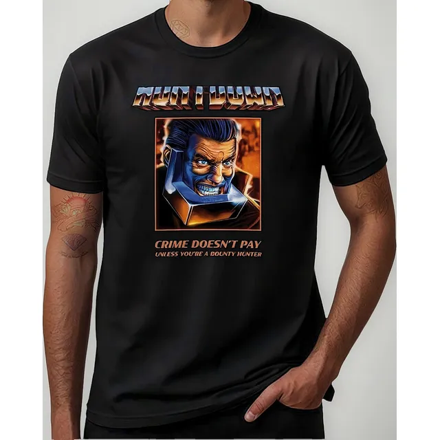 Huntdown Airbrush Edition Playeras Hombre Ropa Verano Camisa