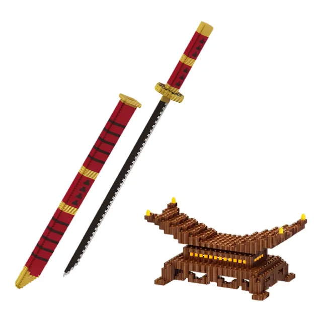 Katana Armable Bloques De Construcción One Piece Zoro