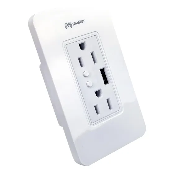 Master Contacto Inteligente De Pared Compatible Con Alexa Y