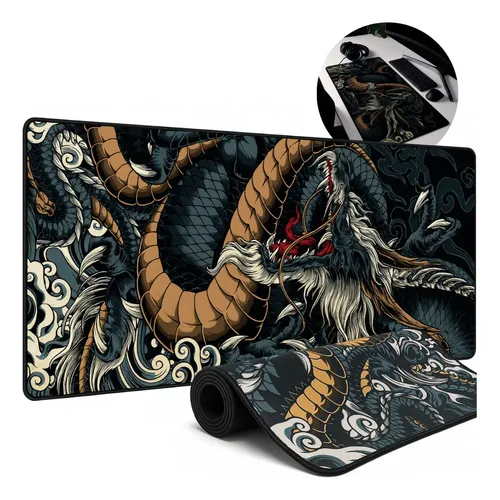 Mousepad Gamer Courtesy 70x35 Katana Samurai Japonês Ozzix