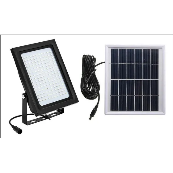 Reflector Led 1500w Lampara Panel Solar Control Remoto